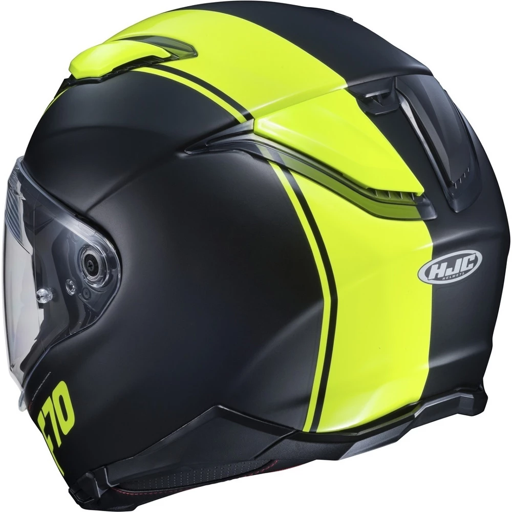 Cheap ๐งจ Fiber Hjc F70 Mago Helmet Black Yellow ๐คฉ - Image 2