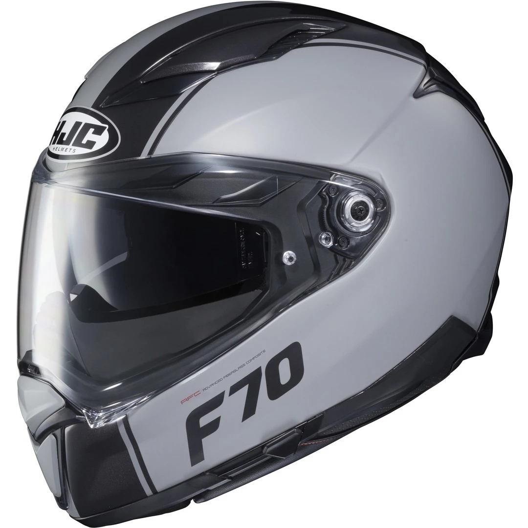 Cheap 💯 Fiber Hjc F70 Mago Helmet Black Gray 🌟