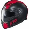 Cheap ⌛ Fiber Hjc F70 Mago Helmet Black Red 👍