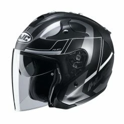 Outlet 🥰 Fiber Hjc Fg Jet Komina Helmet Silver 🛒