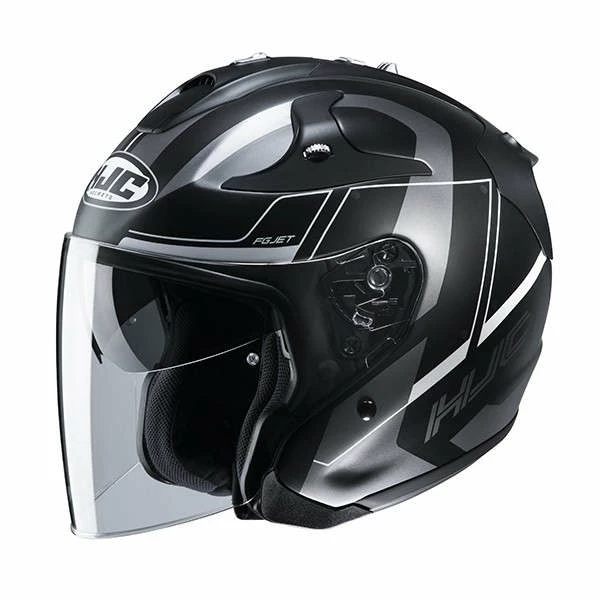 Outlet π₯° Fiber Hjc Fg Jet Komina Helmet Silver π
