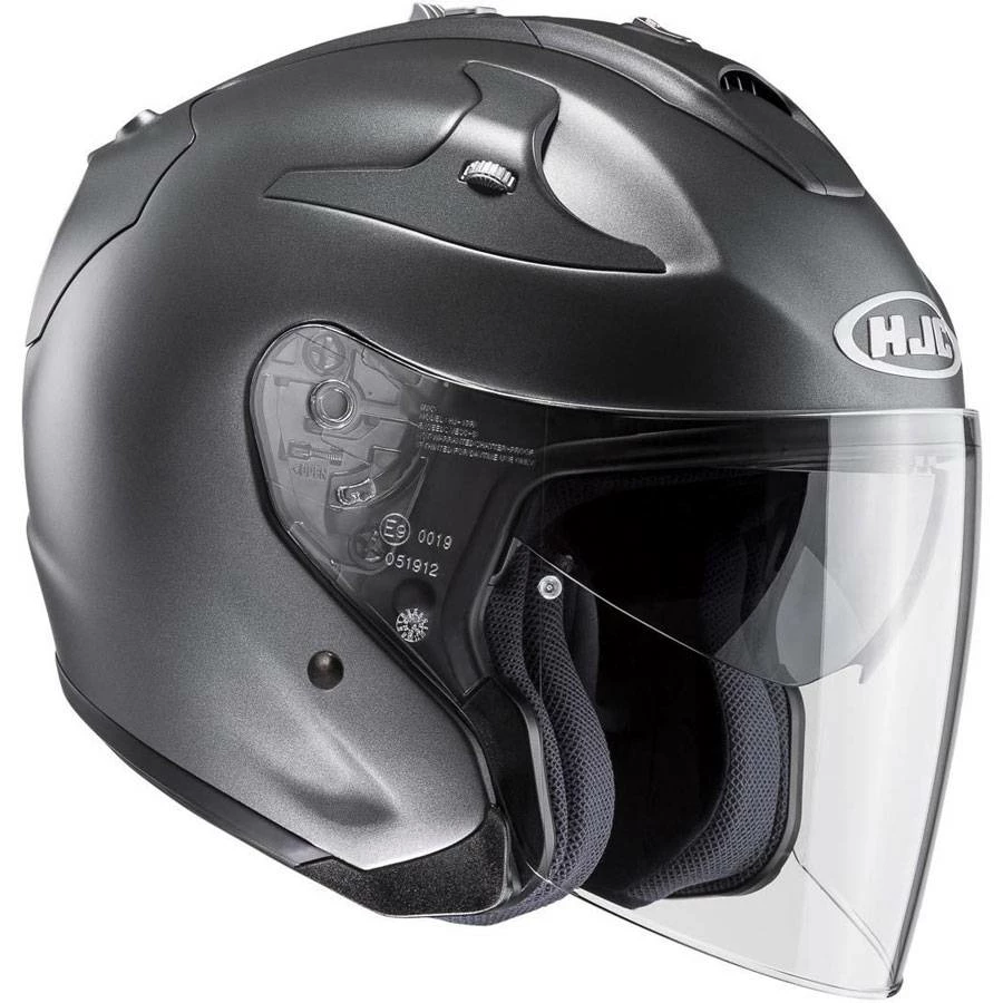 Best Sale π Fiber Hjc Casco Fg Jet Titanium Matt π§¨