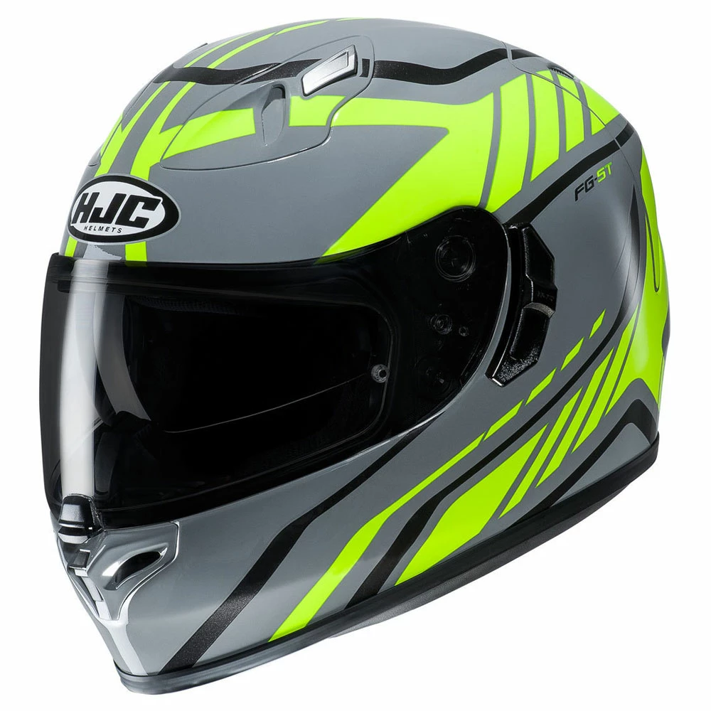 Best Pirce โ Fiber Full Face Helmet Hjc Fg St Gridan Yellow ๐