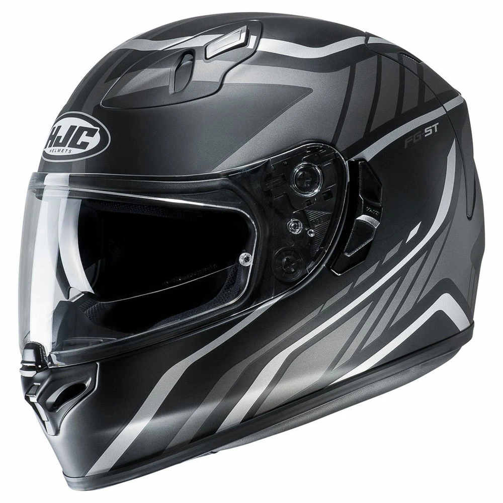 Cheap ๐ฏ Fiber Full Face Helmet Hjc Fg St Gridan Black ๐