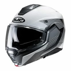 Best Pirce 😉 Plastic Hjc I100 Beston Modular Helmet Black Grey ❤️
