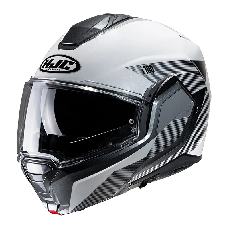 Best Pirce ๐ Plastic Hjc I100 Beston Modular Helmet Black Grey โค๏ธ