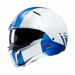 Best reviews of 🤩 Removable Chin Hjc I20 Batol Helmet Blue White 😍