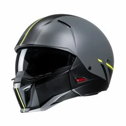 Top 10 👏 Removable Chin Hjc I20 Batol Helmet Grey Yellow 👏