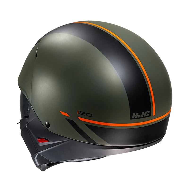 Cheap ๐ Removable Chin Hjc I20 Batol Helmet Green Orange ๐ฅฐ - Image 3