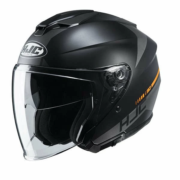 Promo โ๏ธ Plastic Hjc I30 Baras Open Face Helmets Matt Black ๐