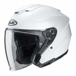 Best Pirce ❤️ Plastic Hjc I30 Open Face Helmets Matt White 🎁