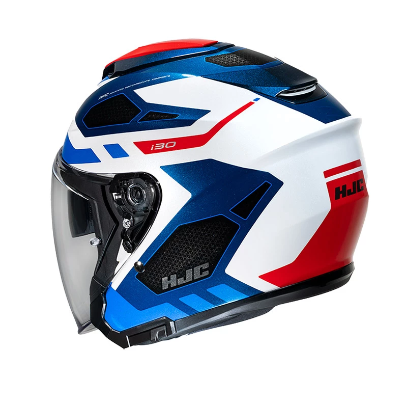 Outlet ๐ Plastic Hjc I30 Aton Helmet Blue Orange โจ - Image 2