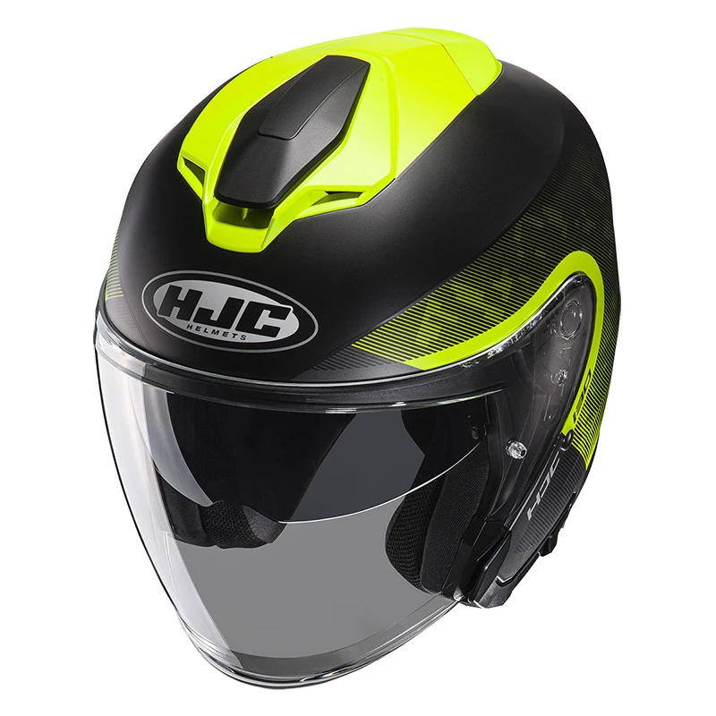 Best reviews of ๐ฅฐ Plastic Hjc I30 Dexta Helmet Black Yellow โ - Image 3