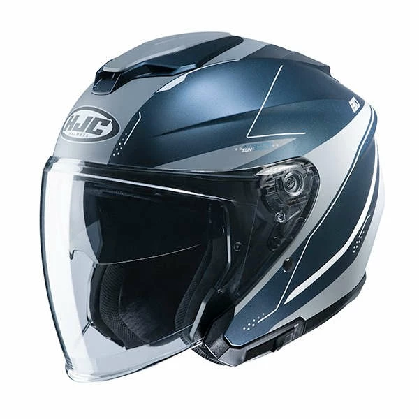 Best Pirce ๐ Plastic Hjc I30 Slight Open Face Helmets Blue ๐ฅฐ