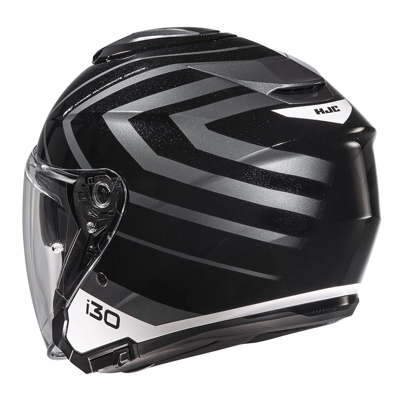 Discount ๐ Plastic Hjc I30 Zetra Helmet Black Grey ๐ - Image 2