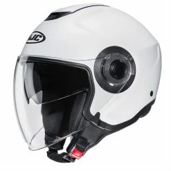Budget 🎁 Plastic Hjc I40 Helmet Flat White ⌛