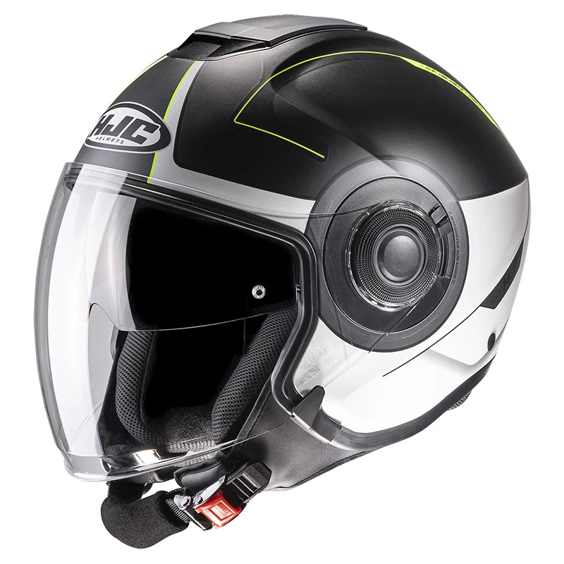 Best Pirce π Plastic Hjc I40 Panadi Helmet Black Yellow β¨