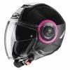 Budget ⭐ Plastic Hjc I40 Panadi Helmet Black Pink 😍