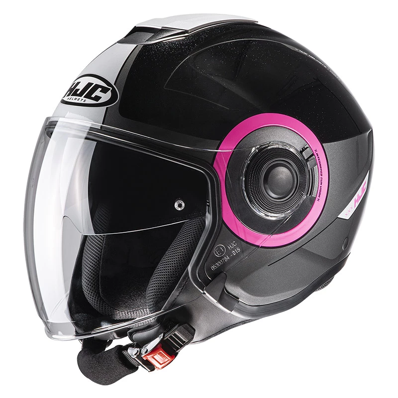 Budget β Plastic Hjc I40 Panadi Helmet Black Pink π