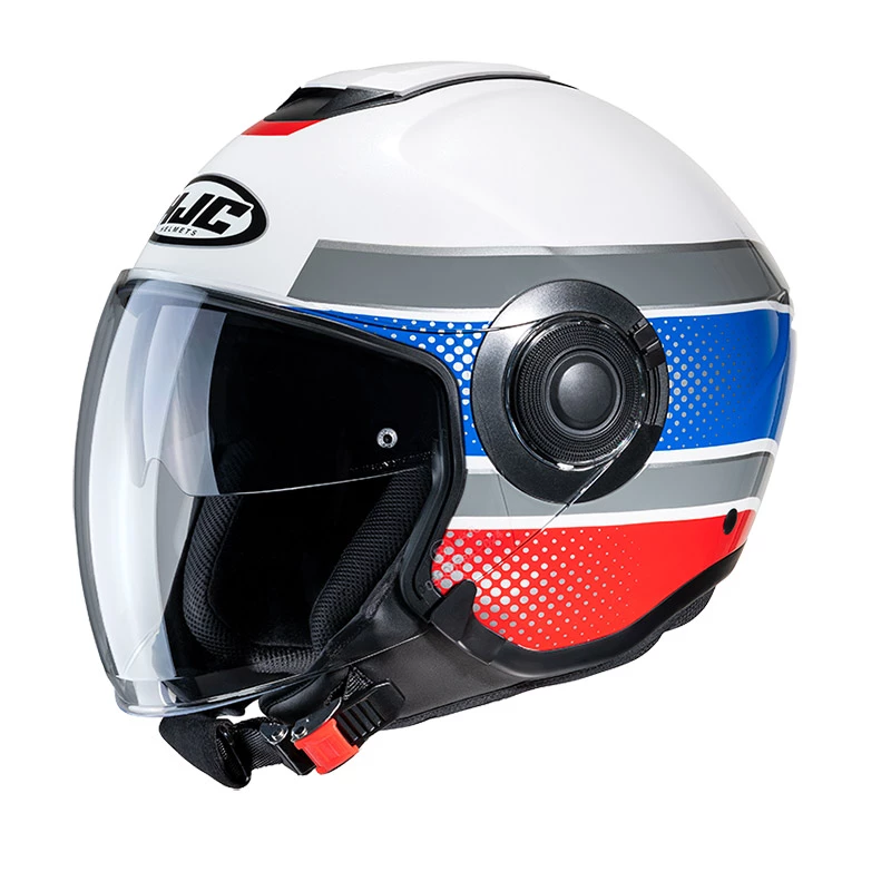 Budget π Plastic Hjc I40 Tolan Helmet Blue Red π