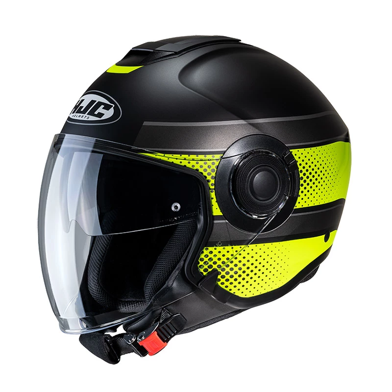 Promo π Plastic Hjc I40 Tolan Helmet Black Yellow βοΈ