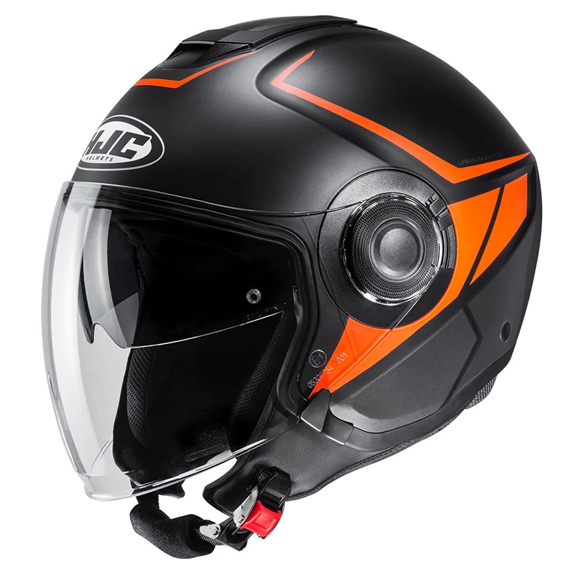 Best Sale π― Plastic Hjc I40 Camet Helmet Black Orange π