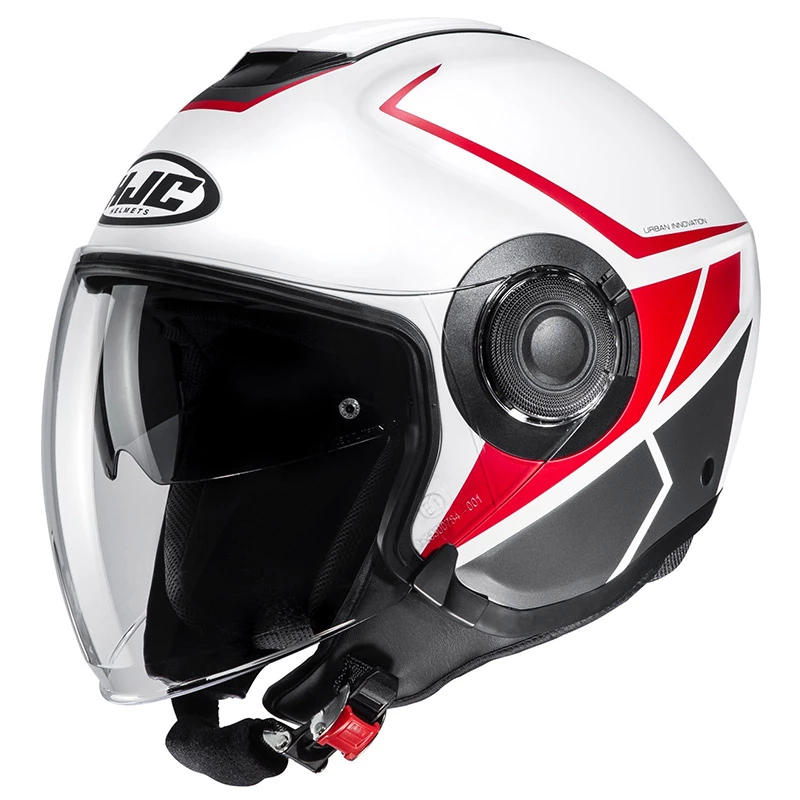 Hot Sale π Plastic Hjc I40 Camet Helmet White Red Grey π
