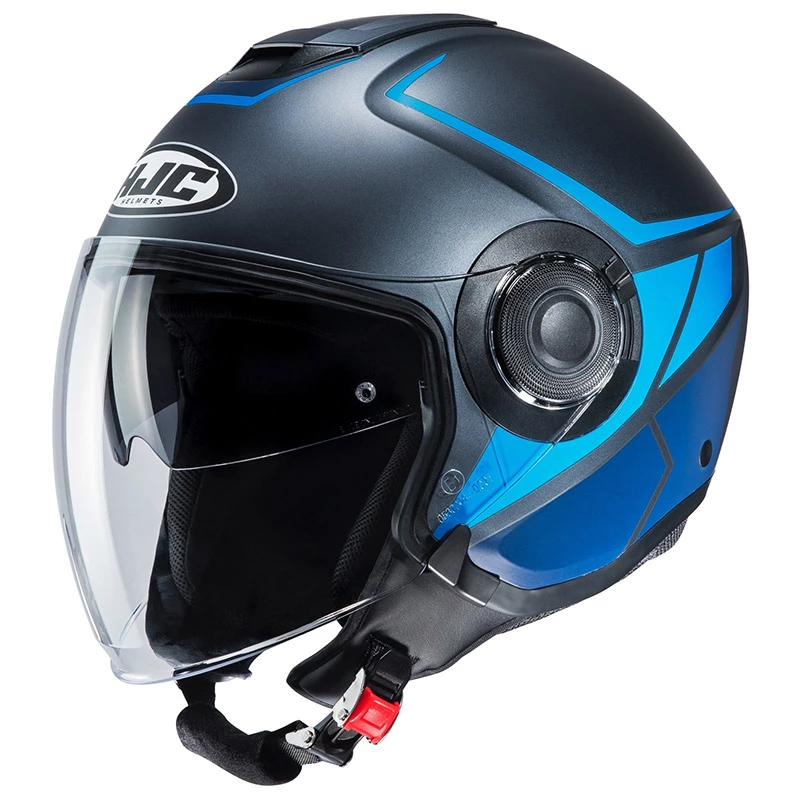 Outlet π Plastic Hjc I40 Camet Helmet Titanium Blue π