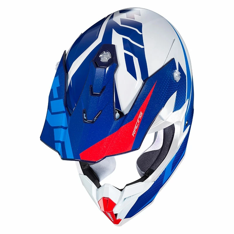 Best Sale ๐งจ Plastic Off Road Helmet Hjc I50 Argos Blue ๐ - Image 3