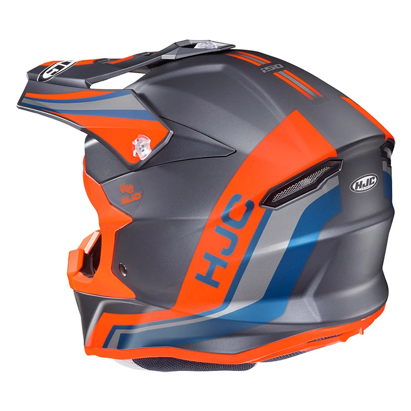 Coupon ๐ Plastic Hjc I50 Flux Helmet Orange Grey ๐งจ - Image 2