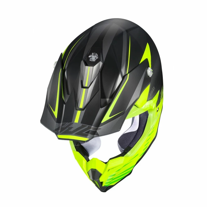 Flash Sale โจ Plastic Off Road Helmet Hjc I50 Fury Yellow ๐ - Image 2