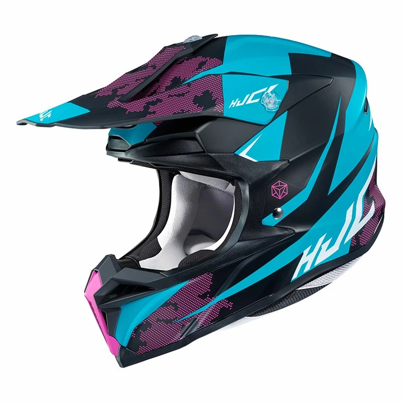 Deals ๐ Plastic Off Road Helmet Hjc I50 Tona Blue ๐งจ