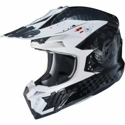 Outlet 🌟 Plastic Hjc I50 Artax Helmet White Black 🧨