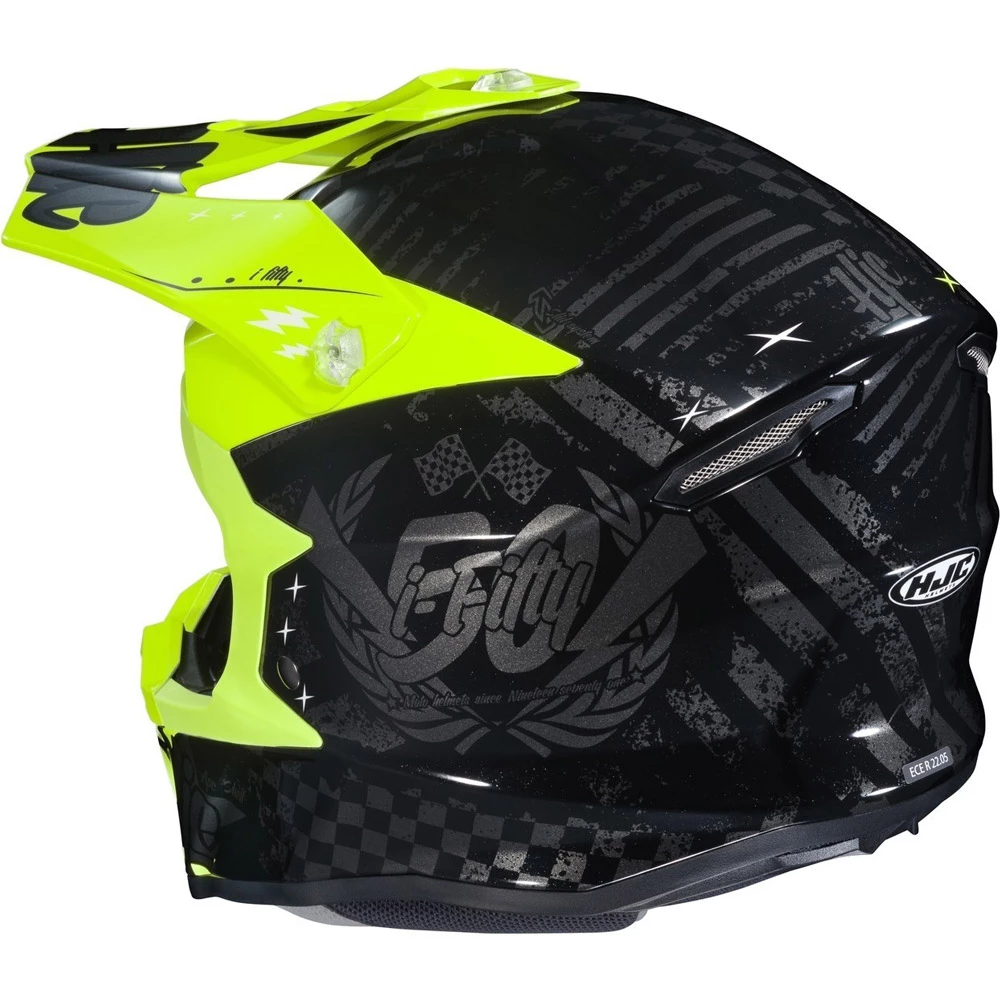 Best reviews of ๐ Plastic Hjc I50 Artax Helmet Yellow Black ๐ฏ - Image 2