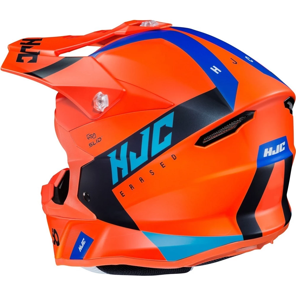 Hot Sale ๐ Plastic Hjc I50 Erased Helmet Orange Blue โ๏ธ - Image 2