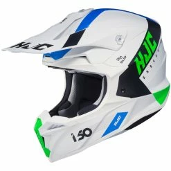 Top 10 🎁 Plastic Hjc I50 Erased Helmet White Blue 👏
