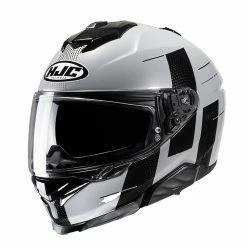 New ✨ Plastic Hjc I71 Peka Helmet Grey Black 👍