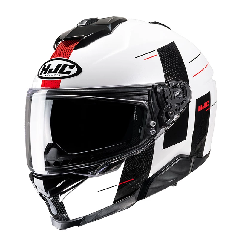 New โจ Plastic Hjc I71 Peka Helmet Red Black ๐