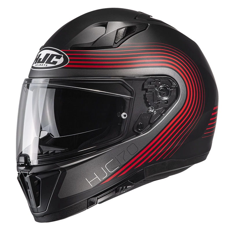 Promo ð Plastic Hjc I70 Surf Helmet Black Red âš