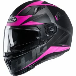 Budget 🔥 Plastic Hjc I70 Eluma Helmet Black Pink 🎁