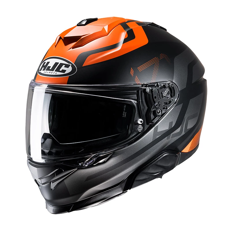 Brand new ð Plastic Hjc I71 Enta Helmet Orange Black â€ïž