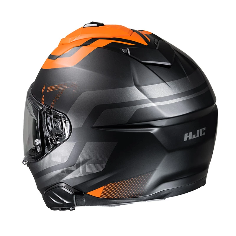 Brand new ð Plastic Hjc I71 Enta Helmet Orange Black â€ïž - Image 3
