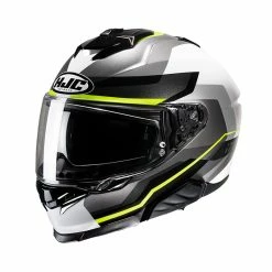 Outlet 🛒 Plastic Hjc I71 Nior Helmet Yellow Grey ✔️