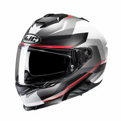 Wholesale 🌟 Plastic Hjc I71 Nior Helmet Red Grey ⌛