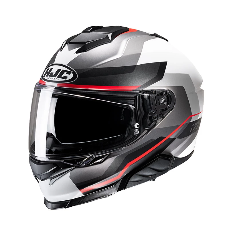 Wholesale ๐ Plastic Hjc I71 Nior Helmet Red Grey โ