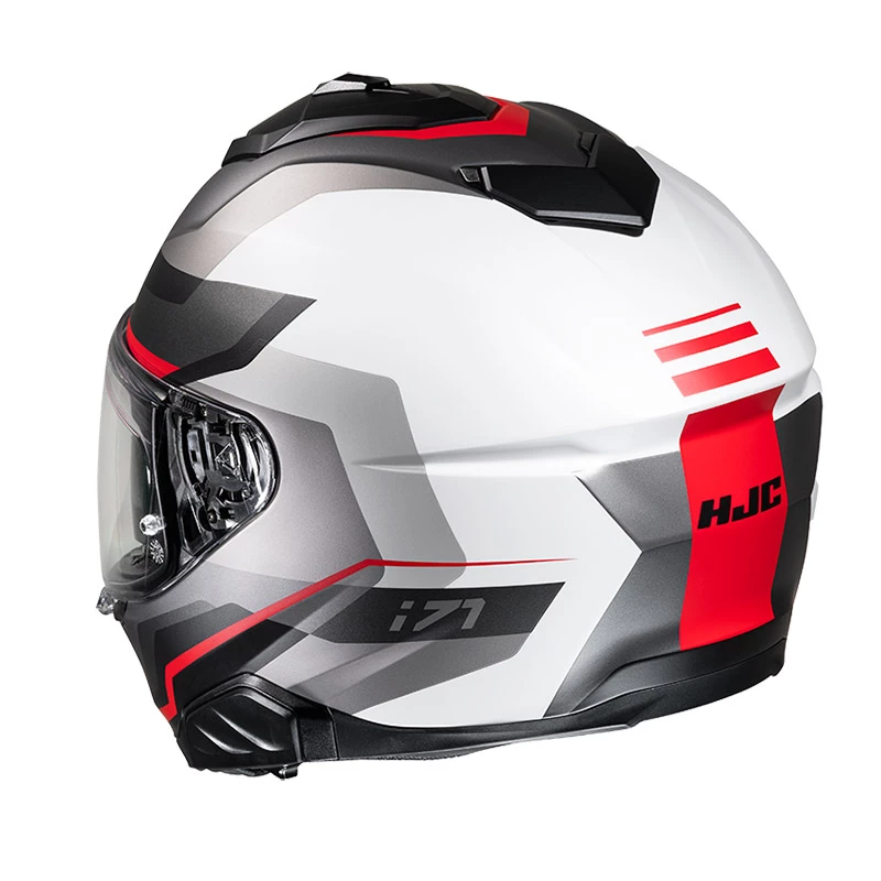 Wholesale ๐ Plastic Hjc I71 Nior Helmet Red Grey โ - Image 3