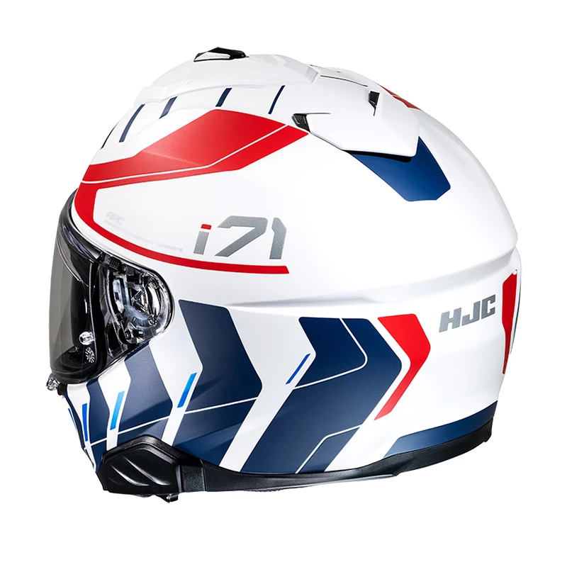 Best reviews of ๐ Plastic Hjc I71 Simo Helmet Blue Red ๐ - Image 4
