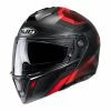 Brand new 🎉 Plastic Hjc I90 Lark Modular Helmet Red Black ⌛
