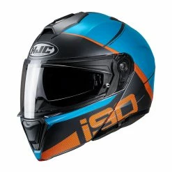 Top 10 🎁 Plastic Hjc I90 May Modular Helmet Blue Orange 💯