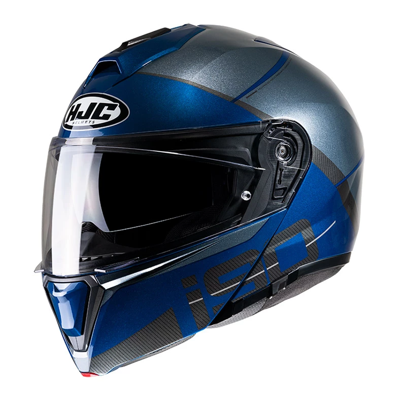 Buy ๐ Plastic Hjc I90 May Modular Helmet Grey Blue โ